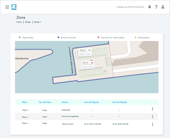 Smart parking platform